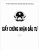 Investment Certificate (Viet)